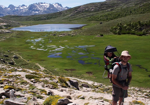 Randonnée en Corse au lac Nino avec enfants randonnée au lac nino en corse en famille
