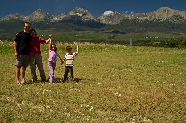 Slovaquie en famille: incontournables à visiter tatras slovaquie randonneurs