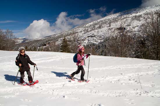 6 randonnée à raquette dans le Vercors en famille