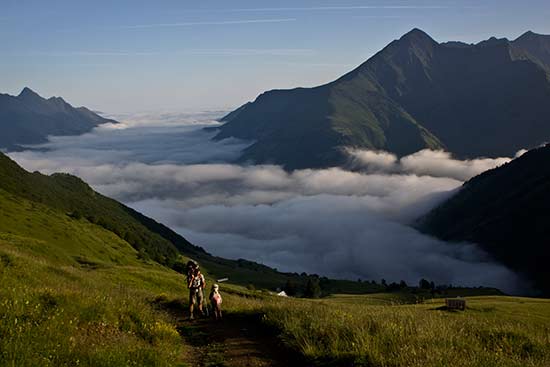 rando pyrenees famille