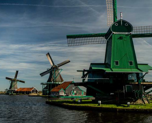 Zaanse-Schans-moulin-hollande