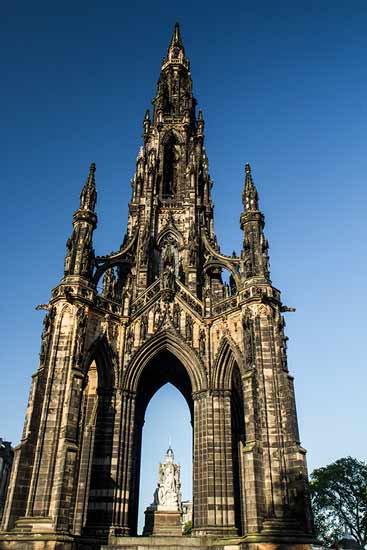 edimbourg avec enfants walter-scott's-memorial