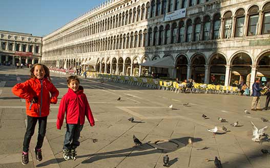 visiter venise avec des enfants 