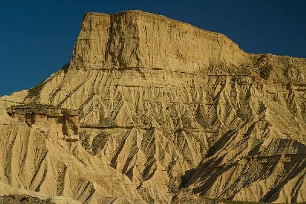 Randonnées dans le désert des Bardenas en Espagne en famille