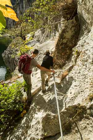 randonnée ardeche famille