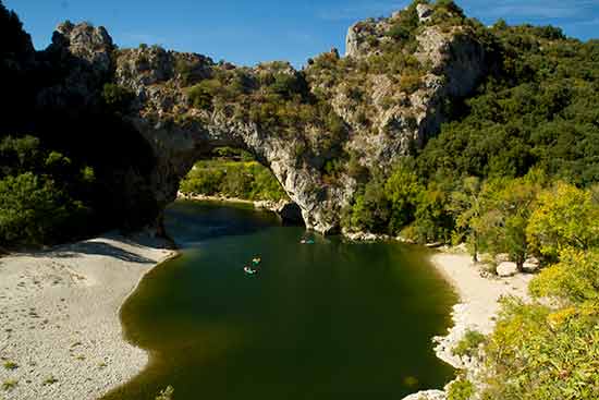 vallon pont d'arc en ardèche