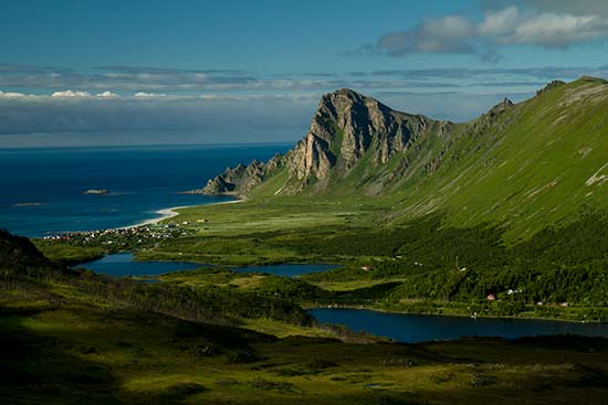 20 plus belles Randonnées en Laponie avec enfants randonnée-en-Laponie-mer
