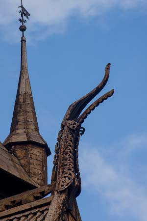 Lom-Norvège-église