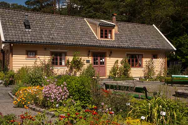 Norvège-jardin Milde près de Bergen