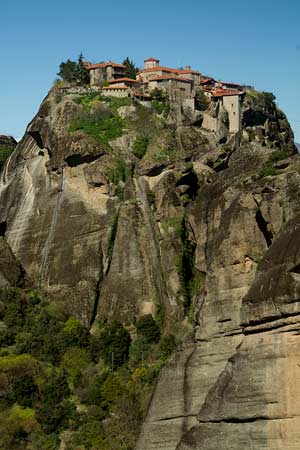 voyage-en-grèce-en-famille-Monastère-Météores