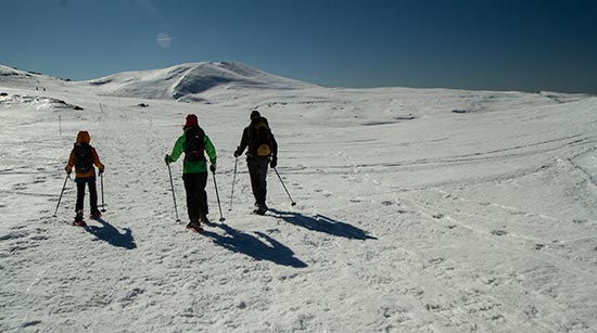 randonnée-raquette-vercors-avec-enfants-font-urle