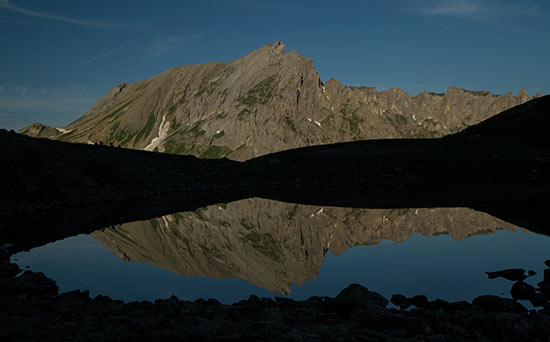 Rando aux lacs Jovet autour du Mont Blanc en famille lac-jovet-rando