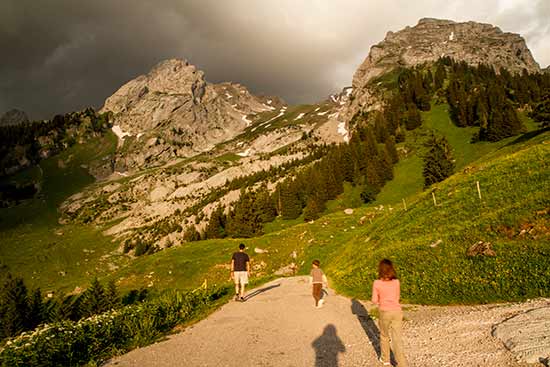 randonnée-famille lac-de-tardevant