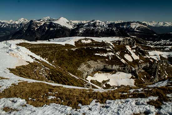 Rando-raquettes-Margeriaz-bauges-alpes