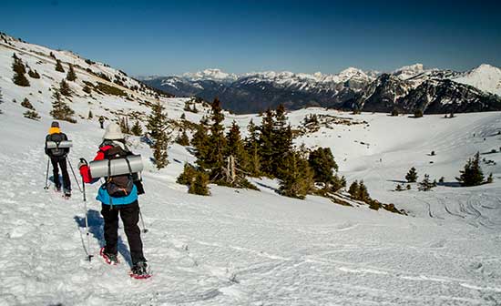 Rando-raquettes-enfants-Margeriaz
