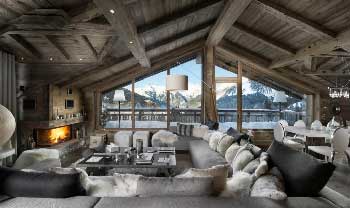 Hôtels de luxe 5 étoiles à Courchevel – TOP13 chalet-luxe-famille-courchevel