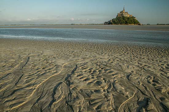 rando mont saint michel en famille