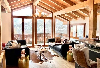 Hôtels à Saas Fee en famille – TOP22 chalet-luxe-famille-saas-fee