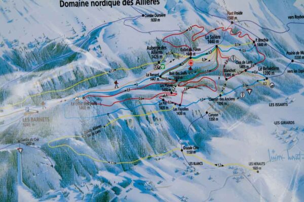 carte-vercors-randonnée