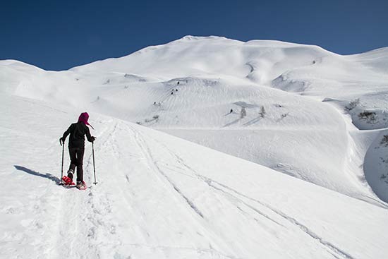 raquette-à-neige-enfant-alpes