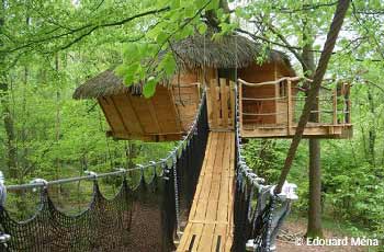 week end cabane dans les arbres avec enfants