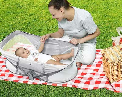 Couffin nomade pour voyager avec bébé couffin-nomade