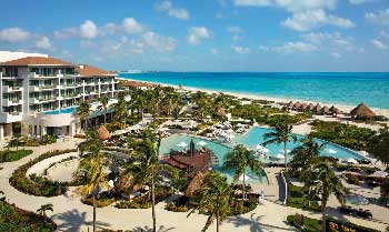hotel-luxe-famille-cancun-en-bord-de-mer