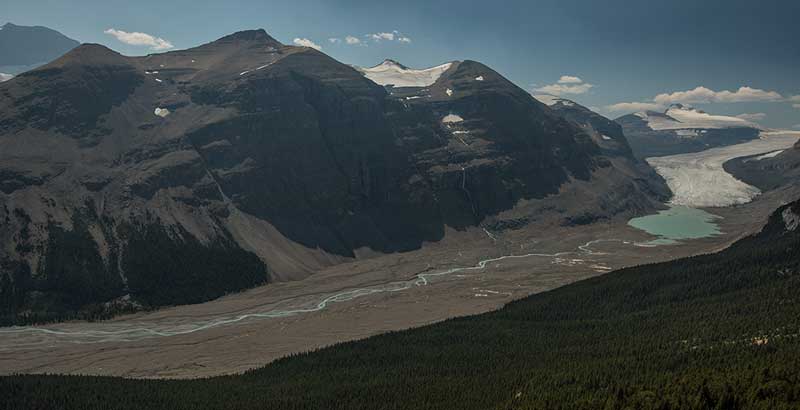 randonnée dans les rocheuses canadiennes