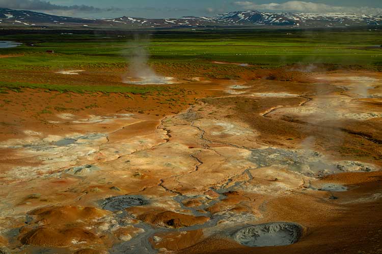 solfatare Þeistareykir-en-Islande